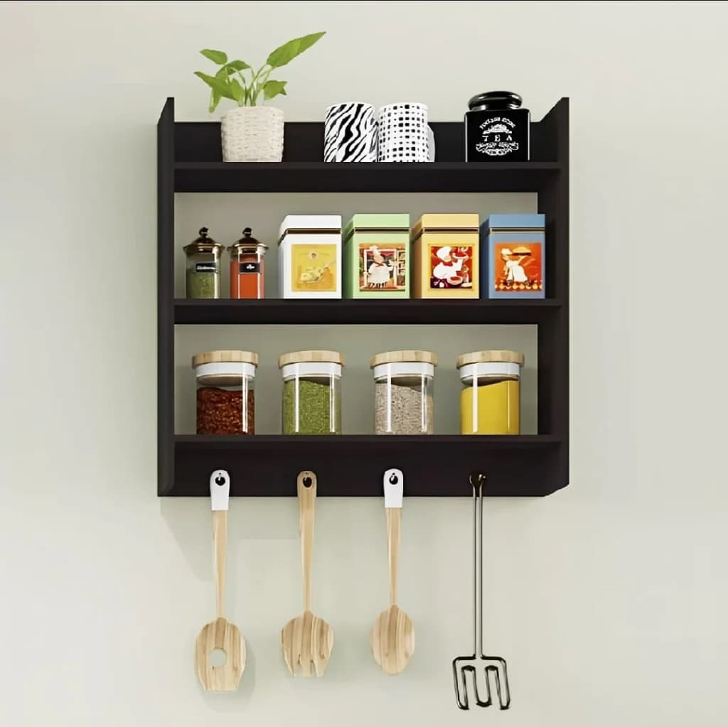 রান্নাঘরের র‍্যাক মাল্টি ফাংশনাল কিচেন র‍্যাক অর্গানাইজার শেল্ভ 1