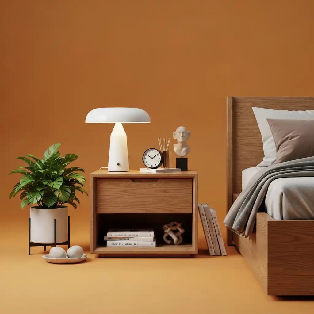 বিছানার পাশের টেবিল