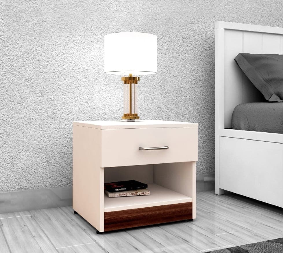 আধুনিক ডিজাইনের বেড সাইড টেবিল এবং ১টি ড্রয়ার 4