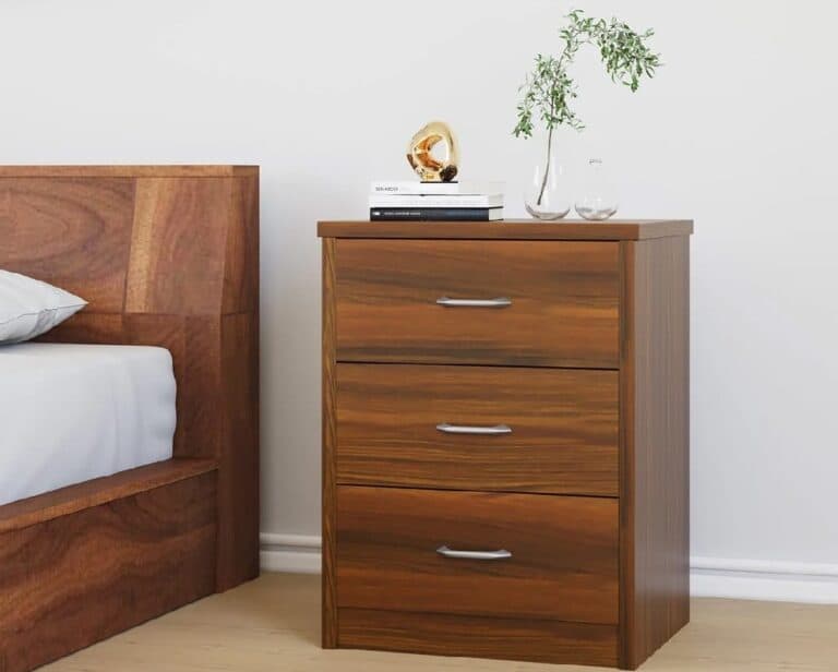 ৩টি ড্রয়ারের আধুনিক বেড সাইট টেবিল এবং নাইট স্ট্যান্ড 1