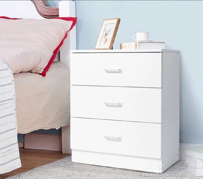 ৩টি ড্রয়ারের আধুনিক বেড সাইট টেবিল এবং নাইট স্ট্যান্ড 2