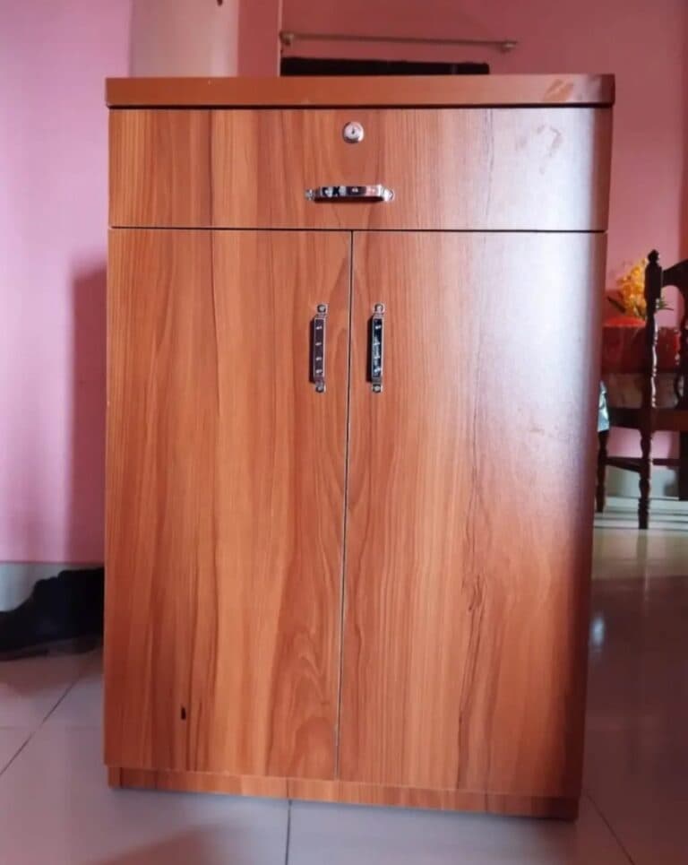 আধুনিক ৪ স্তরের জুতার ক্যাবিনেট, লকার ড্রয়ার সহ জুতার র্যাক 2