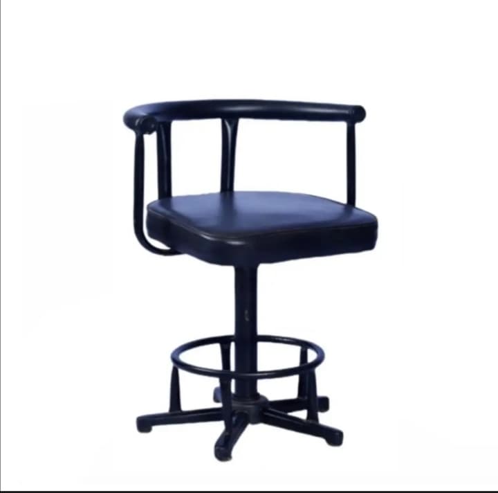 স্টাইলিশ এম.এস কাউন্টার টুল চেয়ার (প্রিমিয়াম কোয়ালিটি) -কালো। (১পিস ) 1