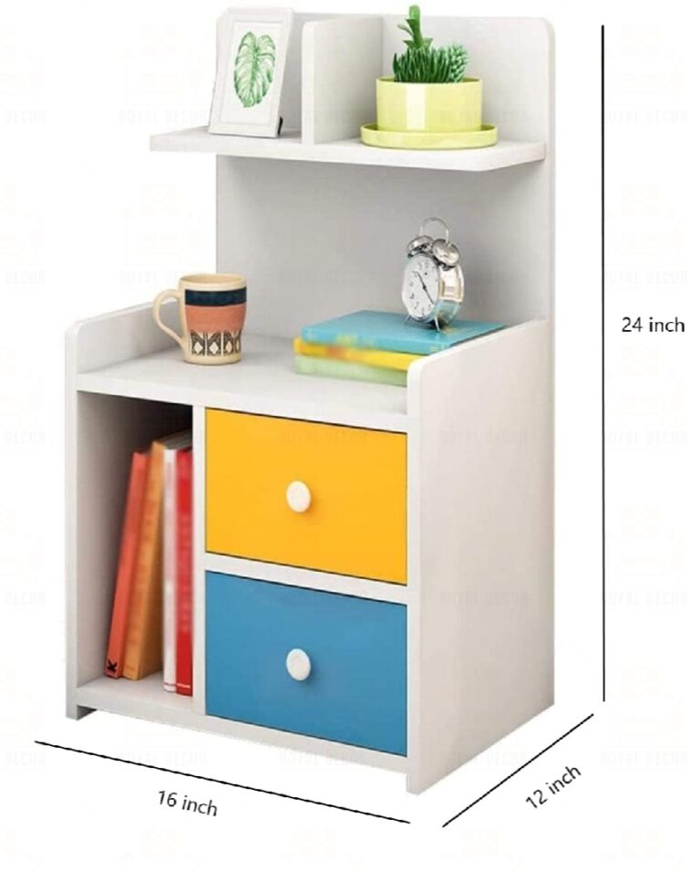 সিঙ্গেল ড্রয়ার বেড সাইড টেবিল নাইটস্ট্যান্ড বেডসাইড টেবিল বেডরুম