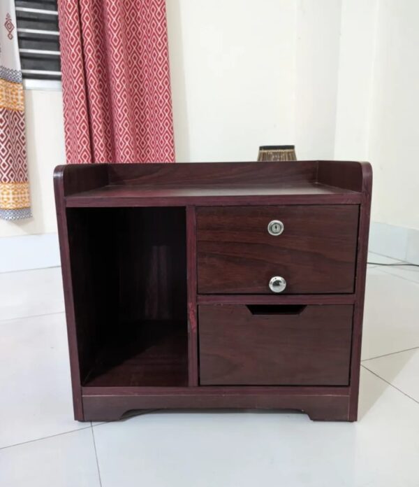 বিছানার পাশের টেবিল সাইড বক্স সাইড টেবিল - Image 3